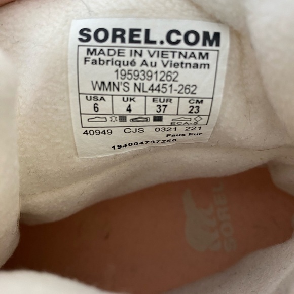 Sorel Explorer II Carnival Winter Tan & Pink Sherpa Boots size 6 NWOT - Picture 12 of 14